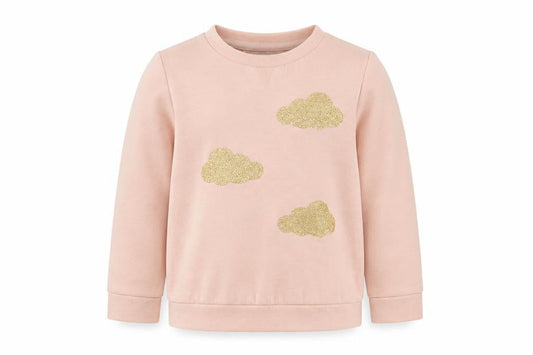 Abcd R Girls Pink Geometric Polyester Cape Sweatshirt Size 5 Years