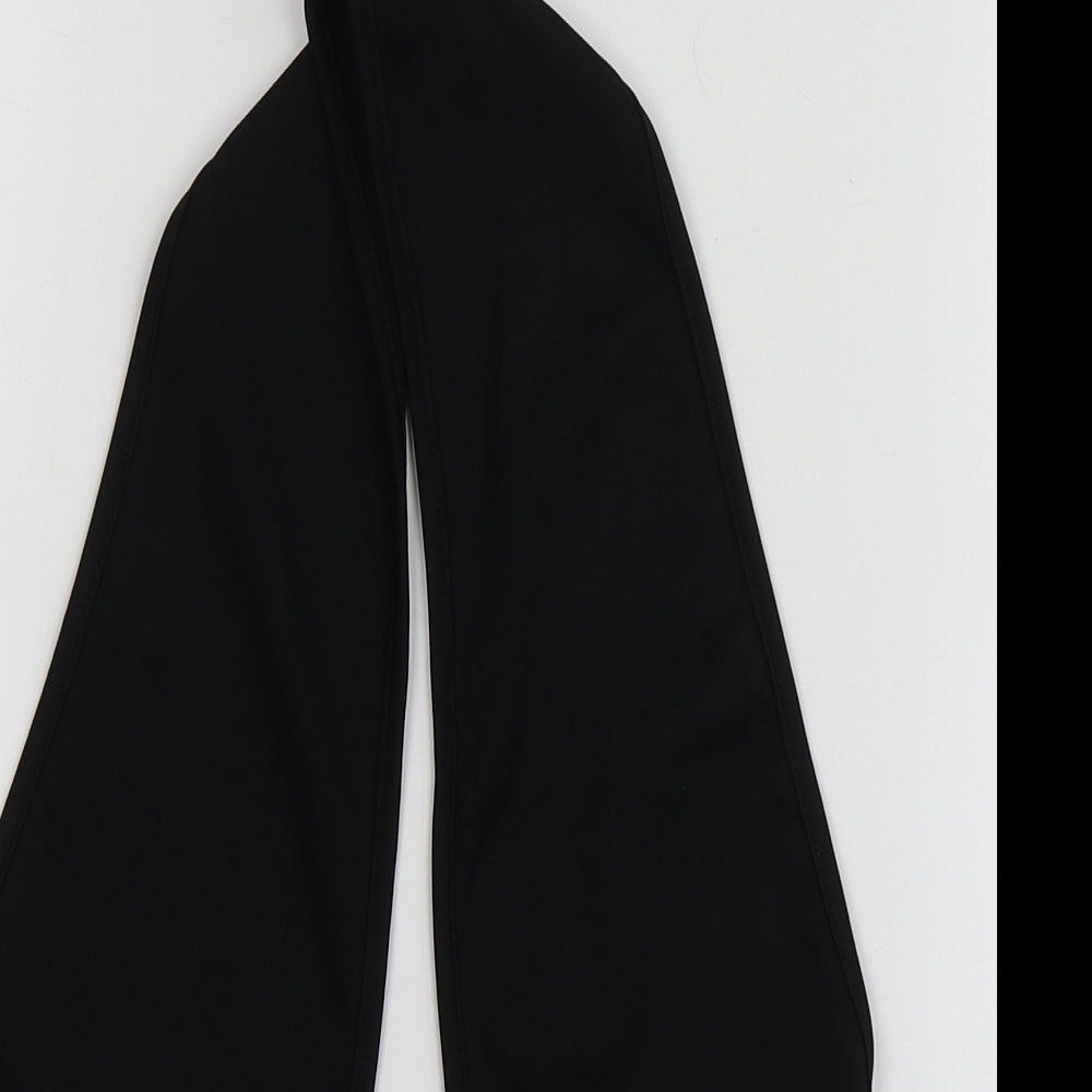 SheIn Womens Black  Polyester Basic T-Shirt Size S V-Neck