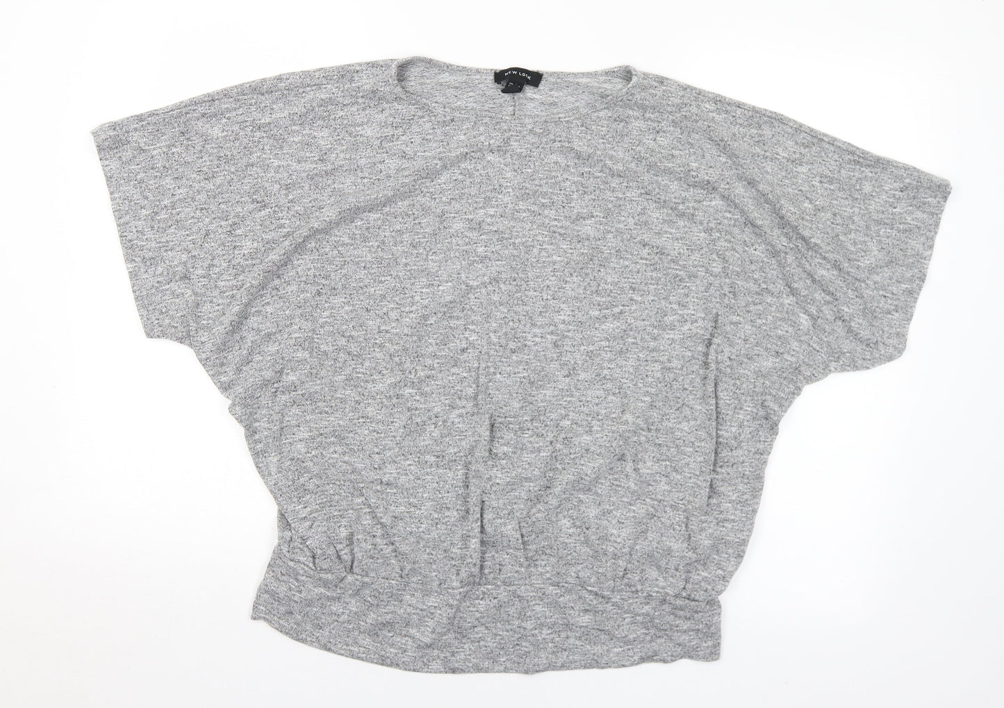 Womens UK Size L New Look Grey Pullover Jumper