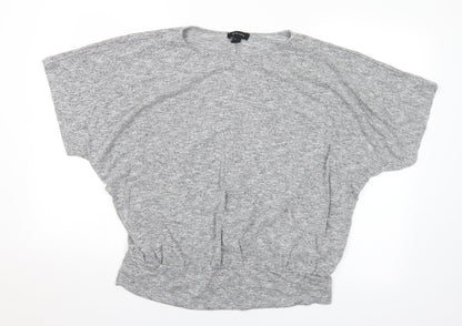 Womens UK Size L New Look Grey Pullover Jumper