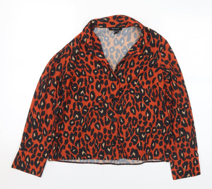 Womens UK Size 8 New Look Multicoloured Basic Blouse