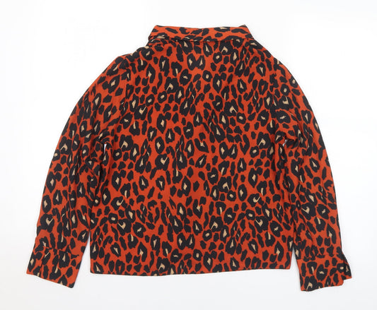 Womens UK Size 8 New Look Multicoloured Basic Blouse