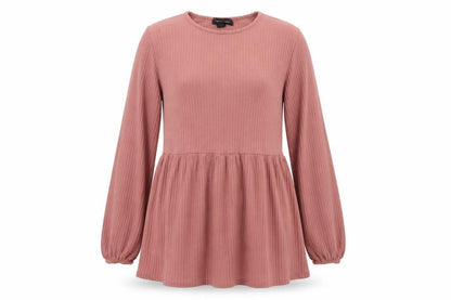 Womens UK Size 10 New Look Pink Tunic Jumper