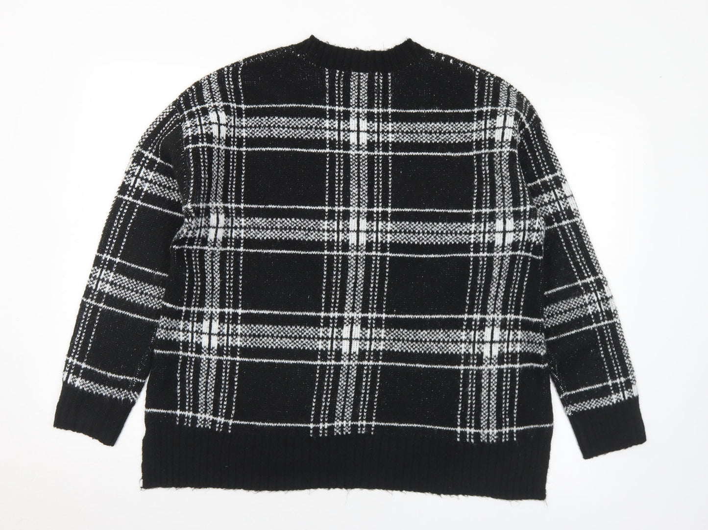 Womens UK Size M Marks and Spencer Black Pullover Jumper
