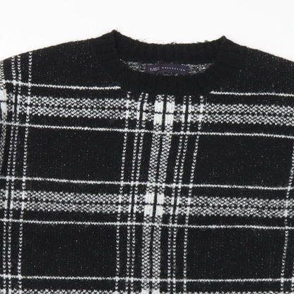 Womens UK Size M Marks and Spencer Black Pullover Jumper