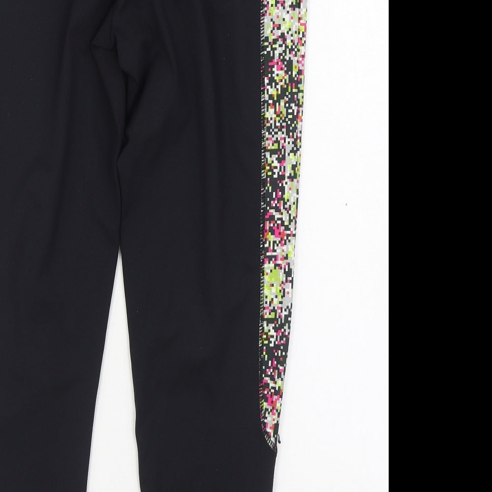 Womens UK Size L Workout  Jogger Black Leggings