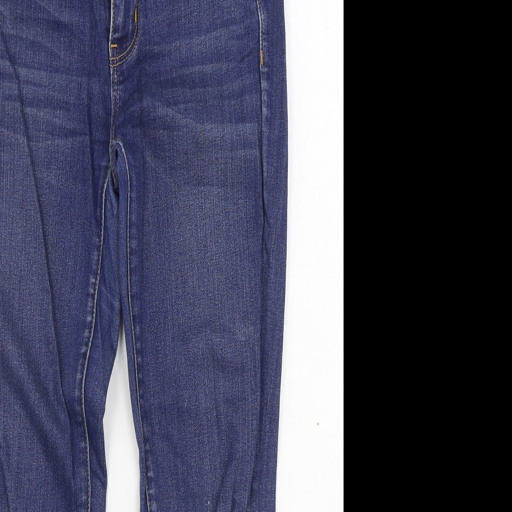 Womens UK Size 8 American Eagle Outfitters Regular Fit Jegging Blue Jeans