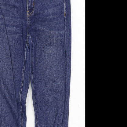Womens UK Size 8 American Eagle Outfitters Regular Fit Jegging Blue Jeans