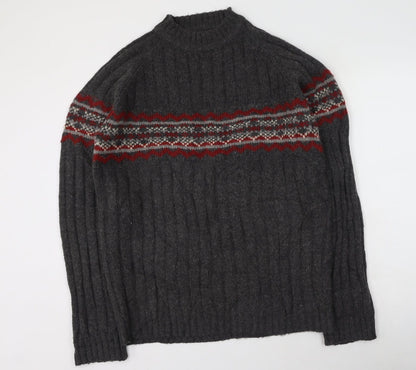 Classics Womens Purple Collared  Polyester Cardigan Jumper Size 20