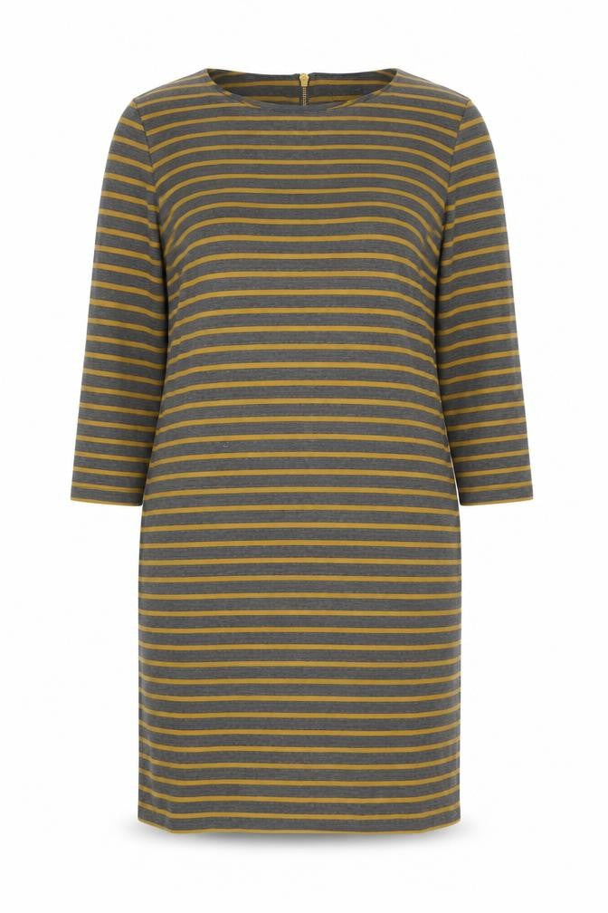 Womens UK Size M Villa Yellow Pullover Jumper
