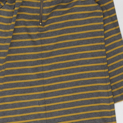 Womens UK Size M Villa Yellow Pullover Jumper