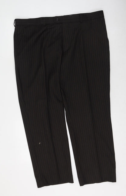 Womens UK Size 40 in BHS Regular Fit  Brown Trousers