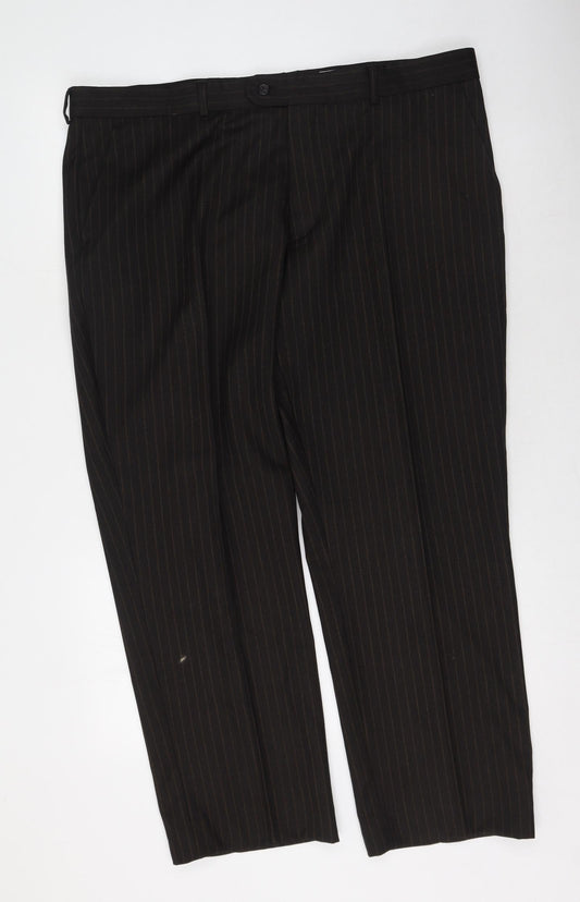 Womens UK Size 40 in BHS Regular Fit  Brown Trousers
