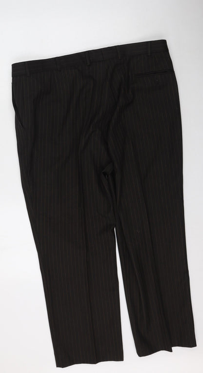 Womens UK Size 40 in BHS Regular Fit  Brown Trousers