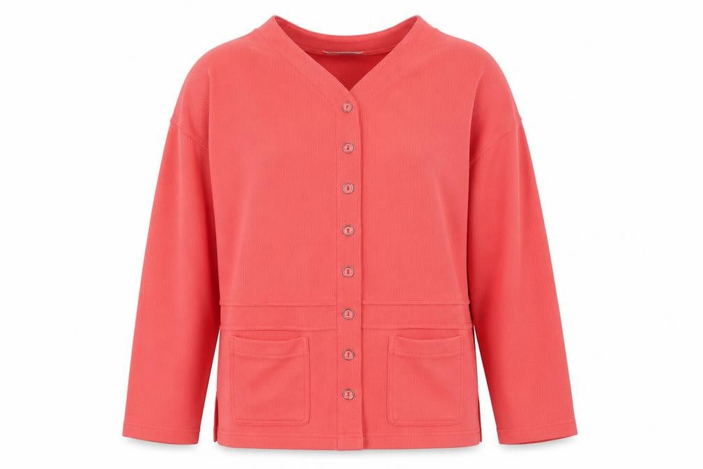 Womens UK Size M Instyle Pink Cardigan Jumper