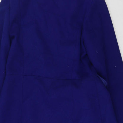 Marks and Spencer Womens Blue   Trench Coat Coat Size 8