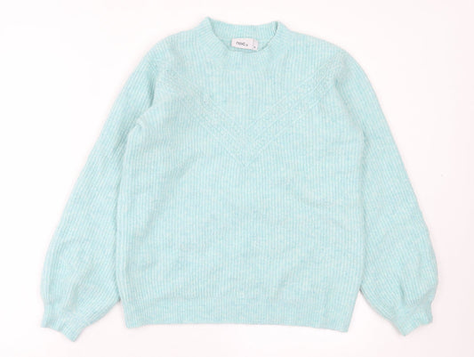 Womens UK Size 8 NEXT Blue Pullover Jumper
