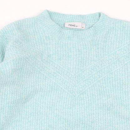 Womens UK Size 8 NEXT Blue Pullover Jumper