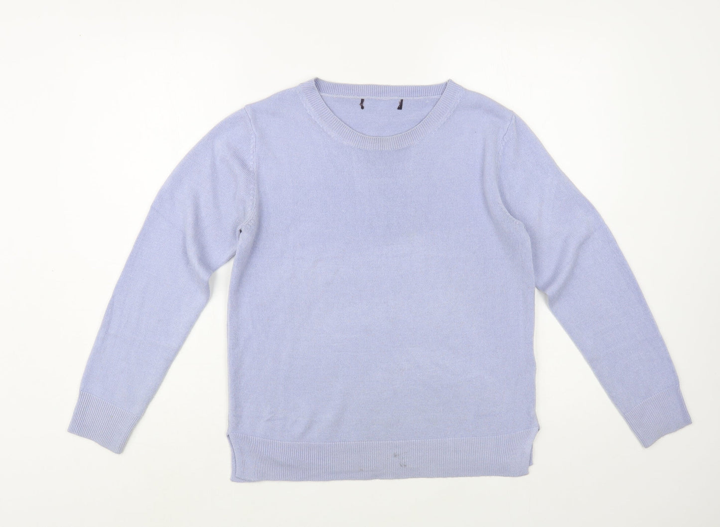 Womens UK Size 12 Marks and Spencer Blue Pullover Jumper