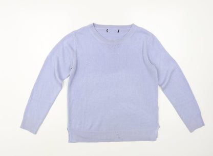Womens UK Size 12 Marks and Spencer Blue Pullover Jumper