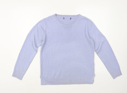 Womens UK Size 12 Marks and Spencer Blue Pullover Jumper