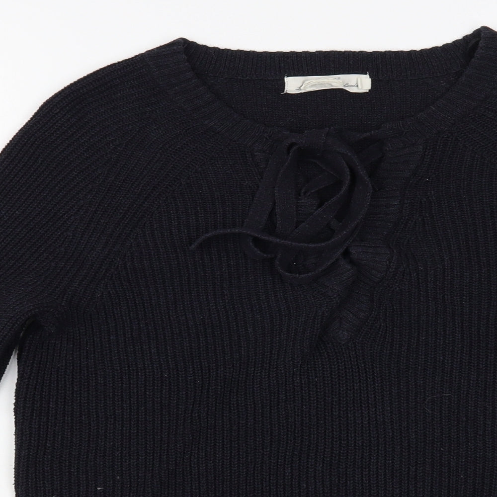 Womens UK Size S H&M Blue Pullover Jumper