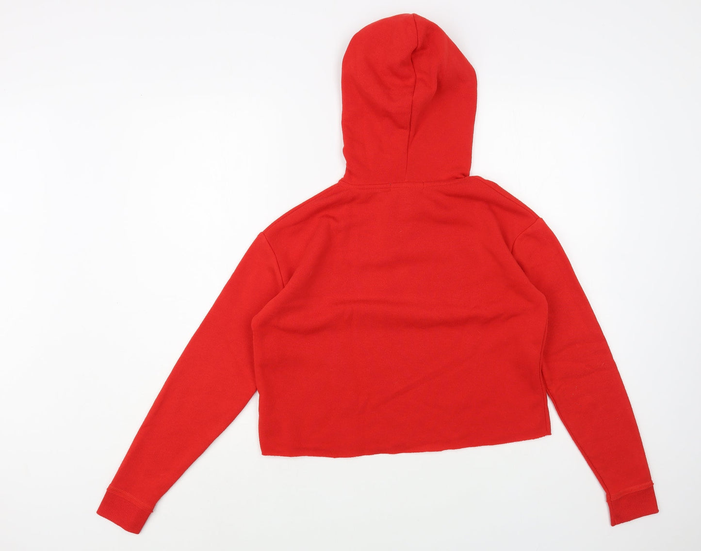 Primark Womens Red  Polyester Pullover Hoodie Size 6  Pullover