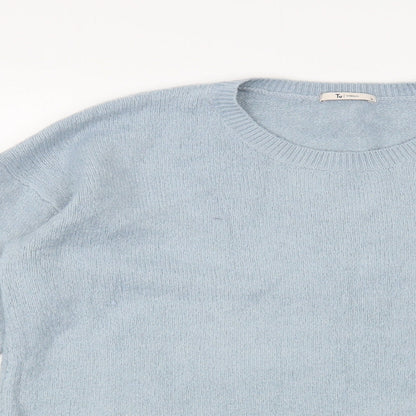 Womens UK Size 14 TU Blue Pullover Jumper