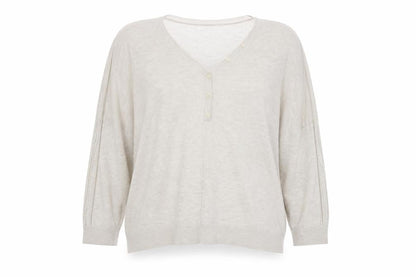 Womens UK Size L NEXT Beige Pullover Jumper