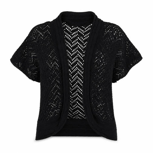 Womens UK Size M Yours Black Cardigan Jumper