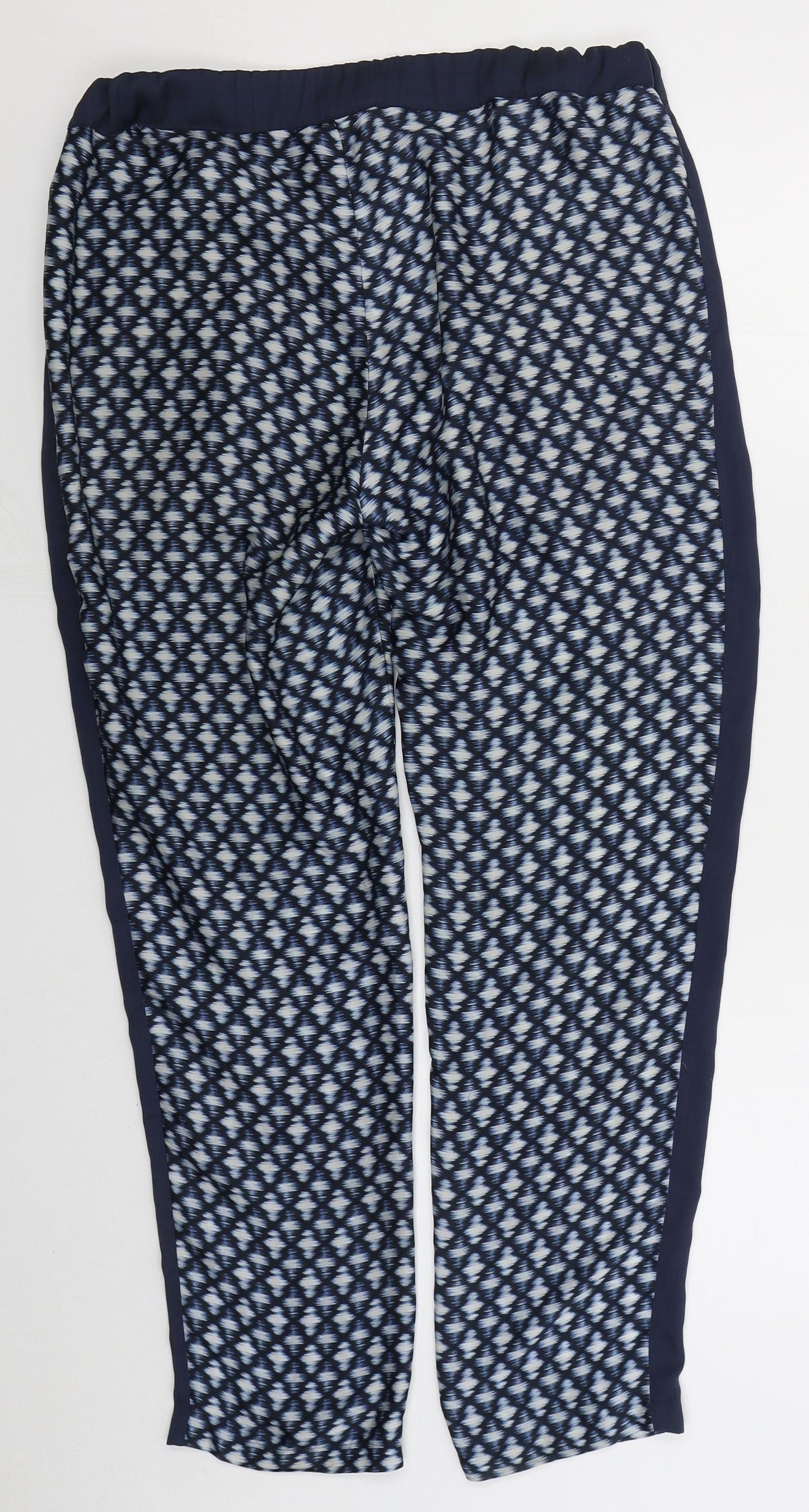 Womens UK Size 8 MNG Regular Fit  Blue Trousers