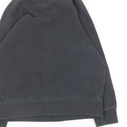 NEXT Boys Grey Round Neck  Cotton Pullover Jumper Size 5 Years