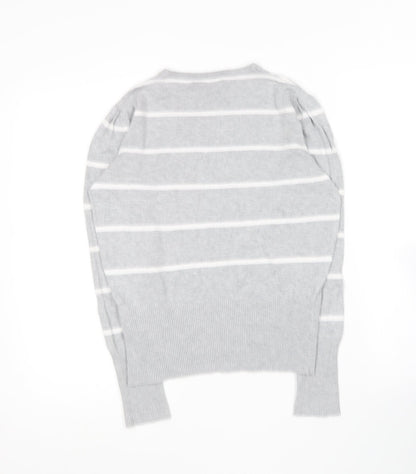 Womens UK Size 12 Marks and Spencer Grey Pullover Jumper