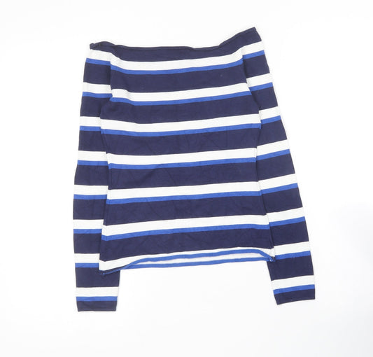 Womens UK Size S H&M Blue Pullover Jumper