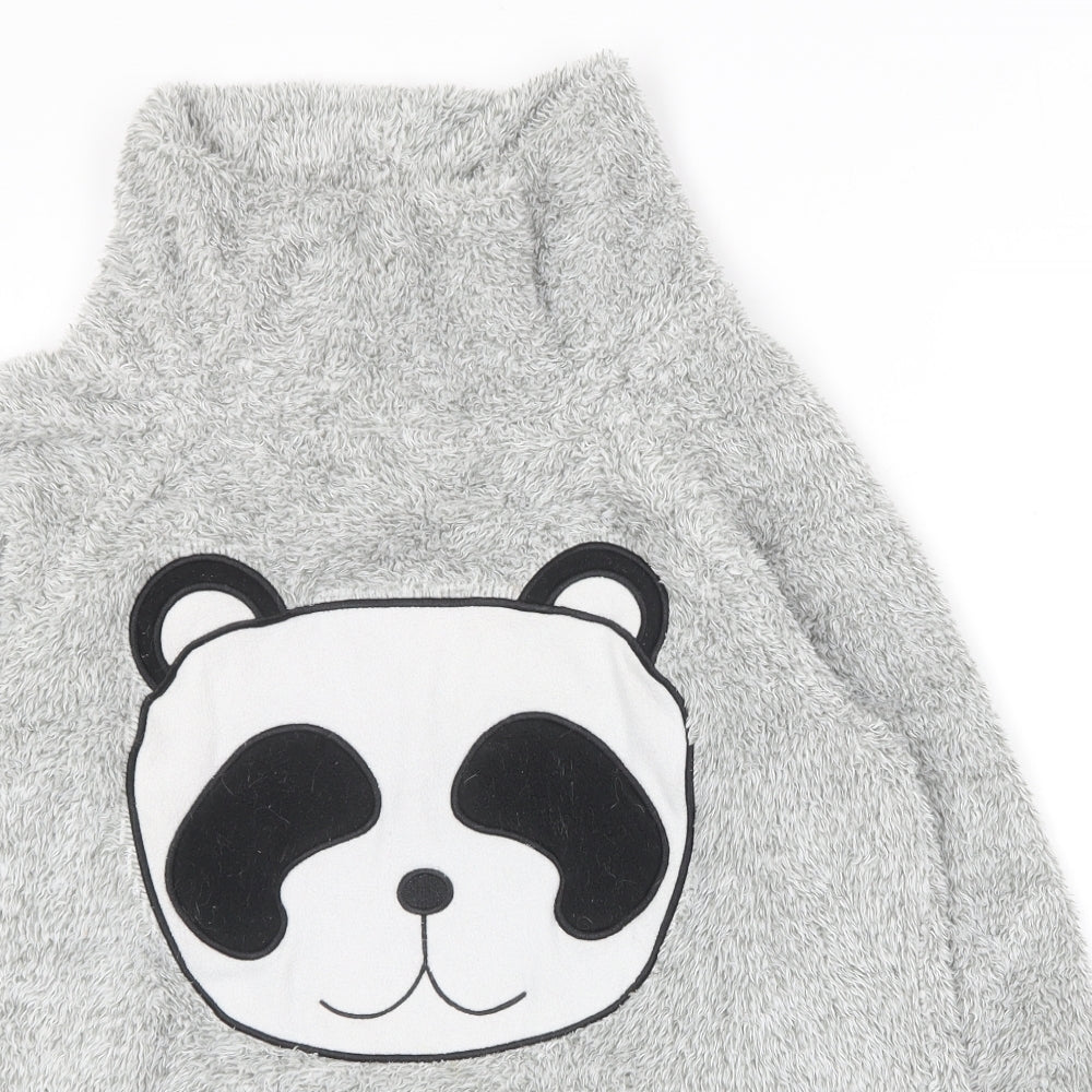 George Womens Green Round Neck  Polyester Pullover Jumper Size M   - Panda