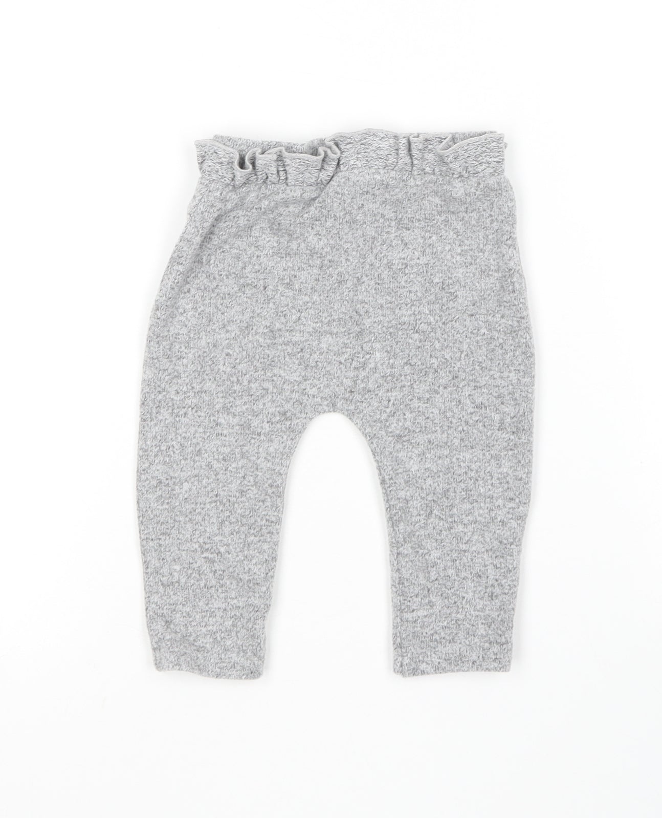 George Baby Grey  Polyester Jogger Leggings Size 3-6 Months