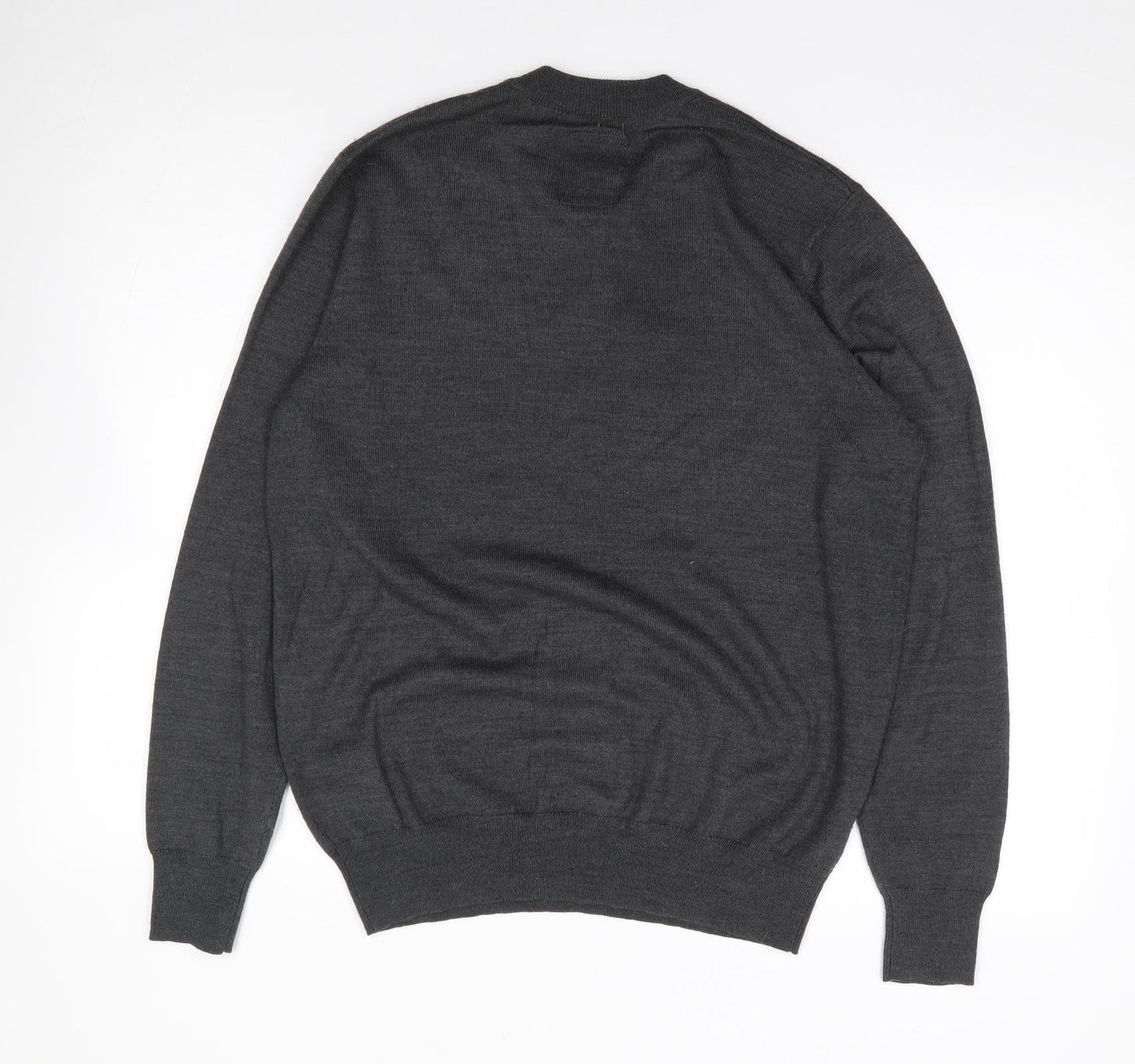 Hammond & Co Mens Green Crew Neck  Wool Pullover Jumper Size M