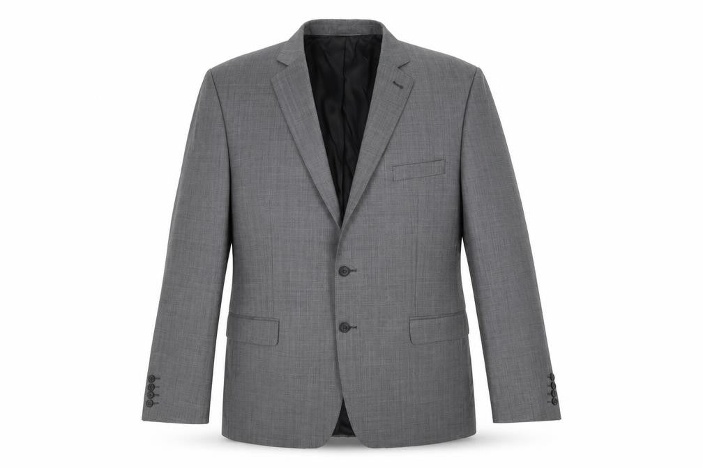 Mens UK Size 44 Racing Green Regular Grey Suit Jacket