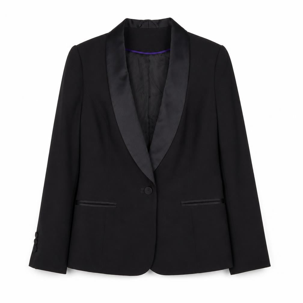 Womens UK Size 10 Dorothy Perkins Regular Black Suit Jacket