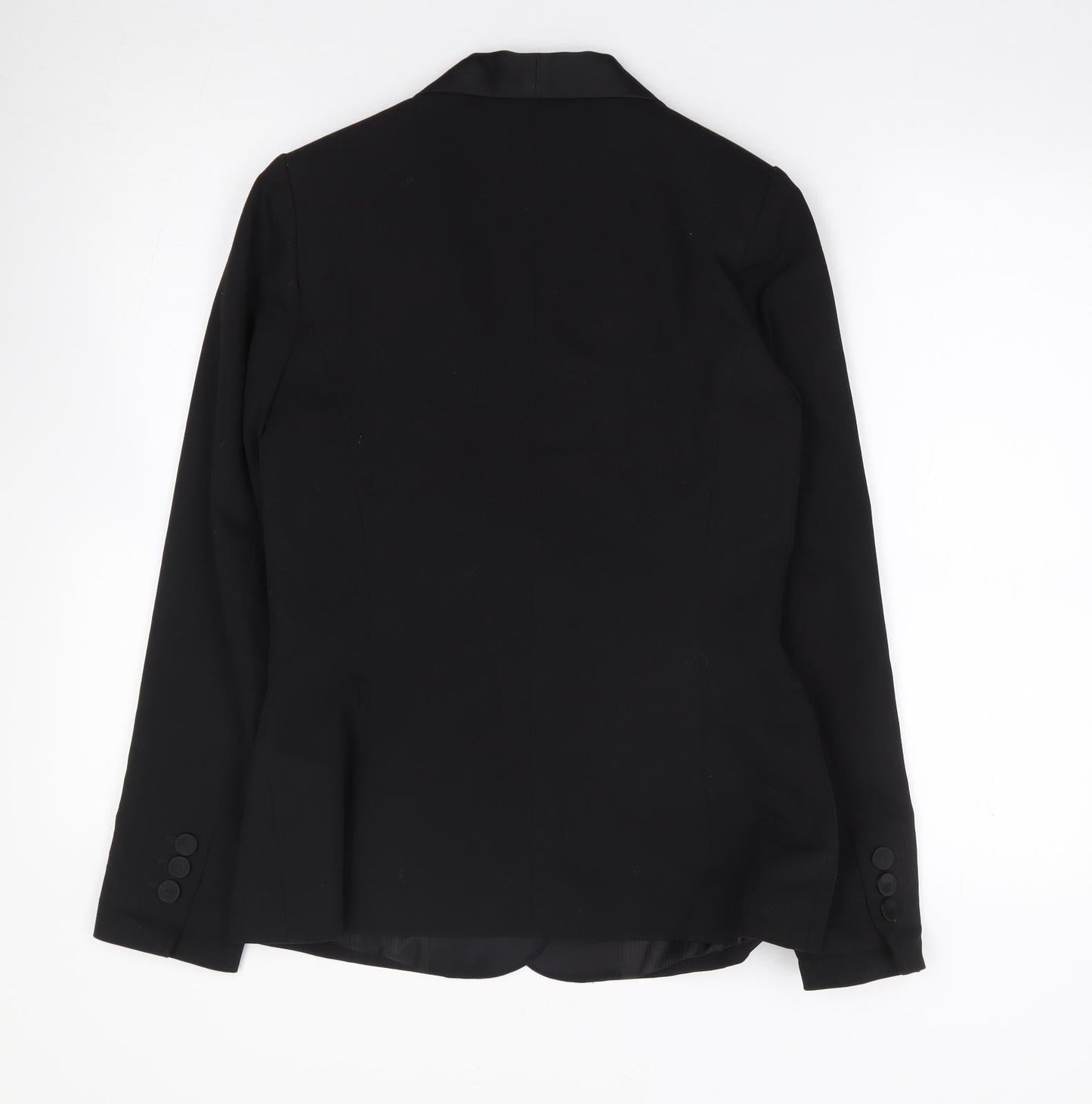 Dorothy Perkins Womens Black  Polyester Jacket Suit Jacket Size 10