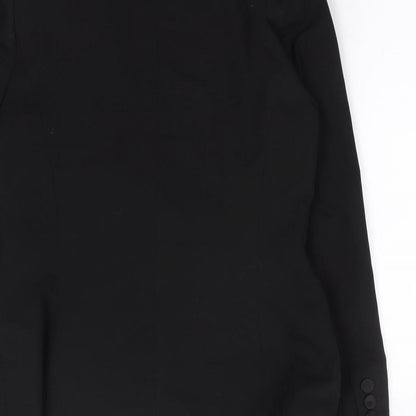 Dorothy Perkins Womens Black  Polyester Jacket Suit Jacket Size 10