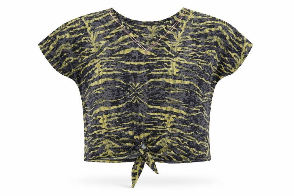 Womens UK Size 14 Gerard Green Jersey T-Shirt