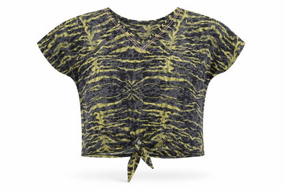 Womens UK Size 14 Gerard Green Jersey T-Shirt