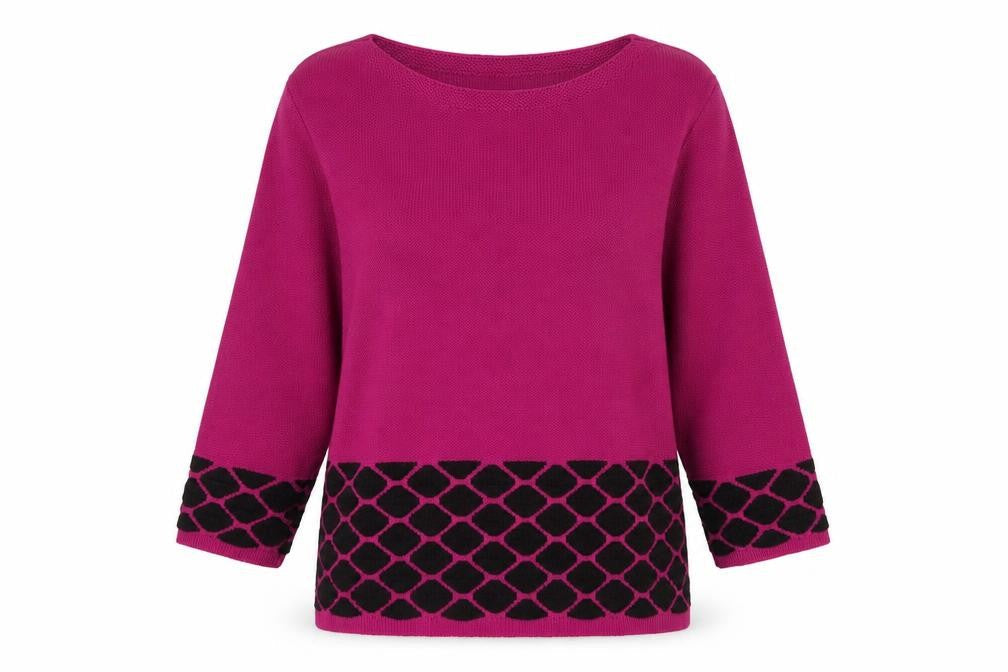Womens UK Size L Gerard Pink Pullover Jumper