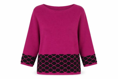 Womens UK Size L Gerard Pink Pullover Jumper