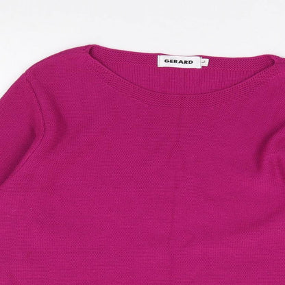 Womens UK Size L Gerard Pink Pullover Jumper