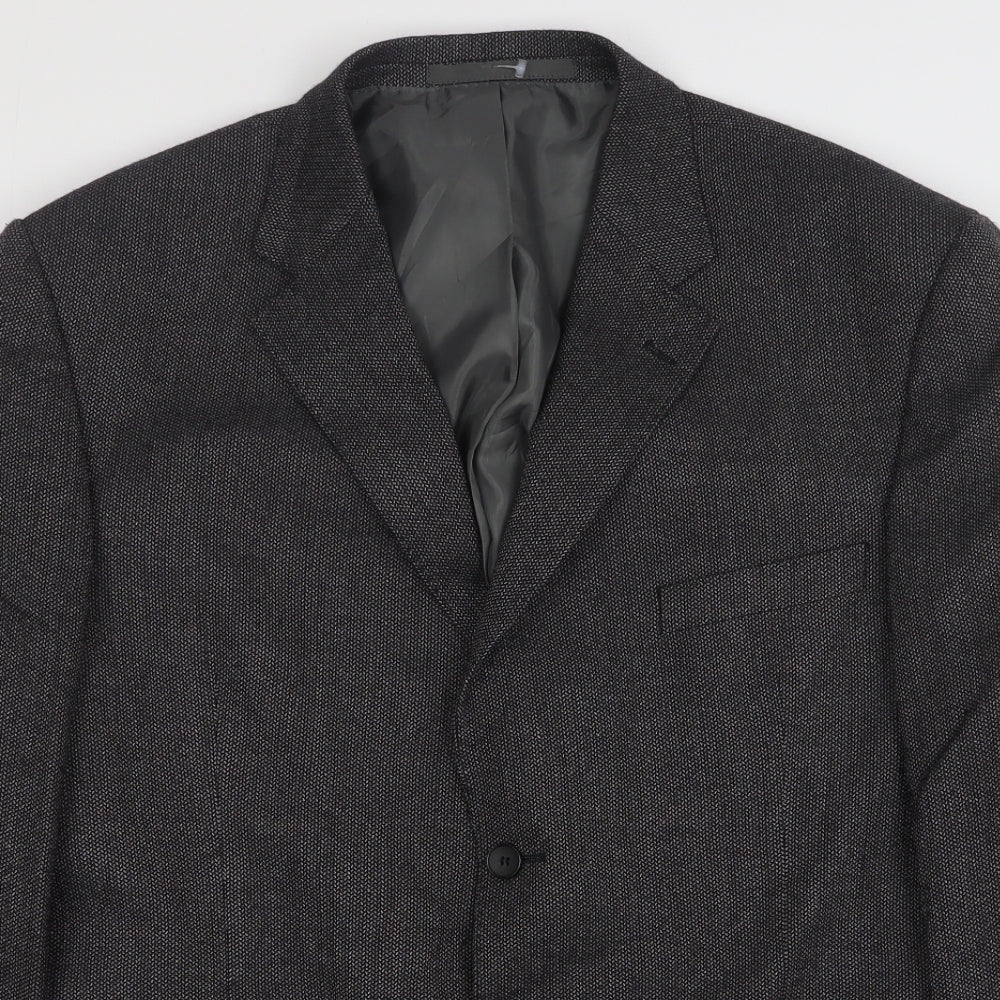 Mens UK Size 44 Marks and Spencer Regular Grey Suit Jacket