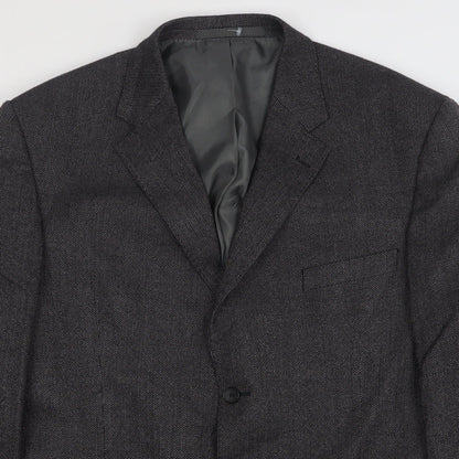 Mens UK Size 44 Marks and Spencer Regular Grey Suit Jacket