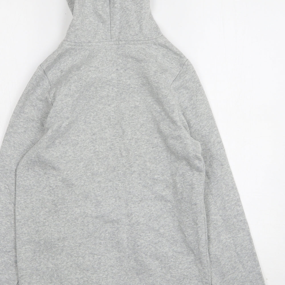 Gap Girls Grey  Cotton Pullover Hoodie Size 13-14 Years