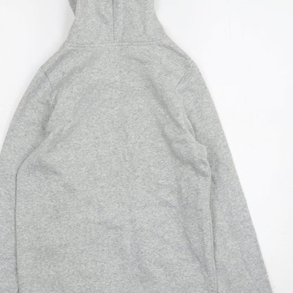 Gap Girls Grey  Cotton Pullover Hoodie Size 13-14 Years